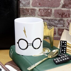 Harry Potter Tasse Glasses Lightning Handle 460 ml