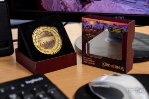 Herr der Ringe Münze mit Display-Ständer Die Gefährten
