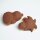 Peanuts Silikon-Muffinbackform Snoopy & Woodstock grau