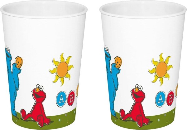 Sesamstraße Trinkbecher Vintage Kids 2er-Pack 330ml