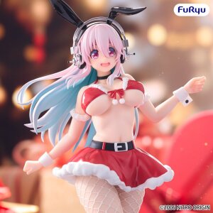 Super Sonico BiCute Bunnies PVC Figur Santa Ver. 30 cm