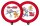 Tom & Jerry Teller 4er-Pack 21 cm