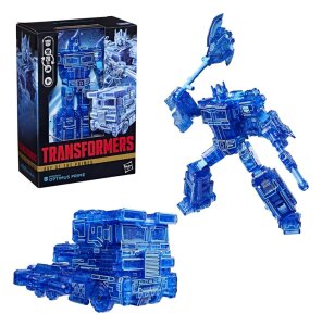 Transformers Age of the Primes Voyager Class Actionfigur Energon Optimus Prime 17 cm