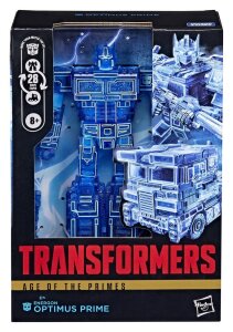 Transformers Age of the Primes Voyager Class Actionfigur Energon Optimus Prime 17 cm