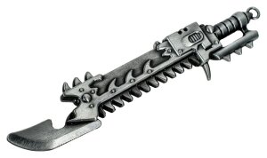 Warhammer 40,000 Flaschenöffner Chaos Chainsword
