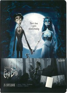 Corpse Bride Softcover Notizbuch Film-Poster 21 cm