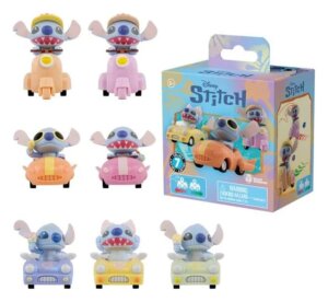 Disney Zoom Hero Rückzug-Fahrzeuge mit Figuren Lilo...