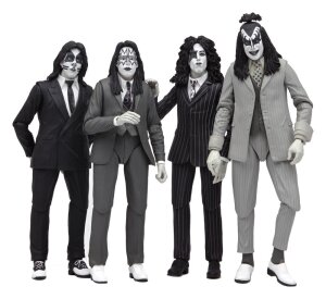 KISS Actionfiguren 4er-Pack Dressed to Kill Album Cover...