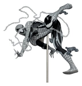 Marvel PVC Statue !/10 Spider-Man (Line Art) (The Amazing Spider-Man #318) (Gold Label) 17 cm
