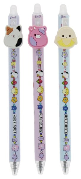 Squishmallows Radierbarer Gelstift 3er-Pack