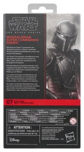 Star Wars: Maul – Shadow Lord Black Series Actionfigur Mandalorian Super Commando Kebris 15 cm