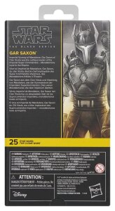 Star Wars: The Clone Wars Black Series Actionfigur Gar Saxon 15 cm