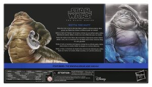 Star Wars: The Mandalorian and Grogu Black Series Actionfigur Rotta the Hutt 17 cm