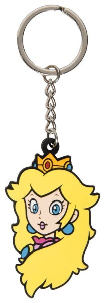 Super Mario Schlüsselanhänger Princess Peach PVC 6 cm