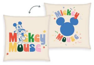 Disney Soft Velboa Kissen Mickey Mouse 40 x 40 cm