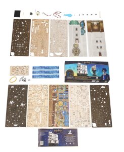 Harry Potter 3D-Holzpuzzle Gringotts Bank Murmelbahn