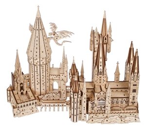 Harry Potter 3D-Holzpuzzle Schloss Hogwarts