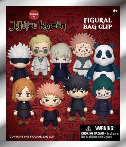 Jujutsu Kaisen 3D PVC-Taschenanhänger Serie 1 Display (24)