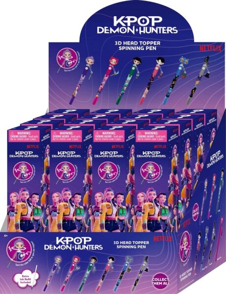 K-Pop Demon Hunter 3D Stifte mit Topper Display (16)