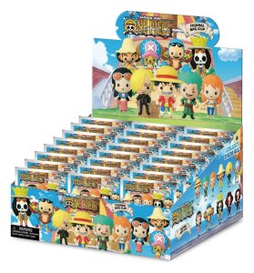 One Piece 3D PVC-Taschenanhänger Serie 1 Display (24)