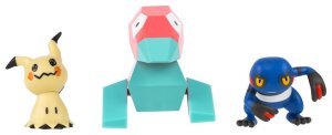 Pokemon Battle Figure Actionfiguren 3er-Pack Mimigma,...