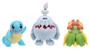 Pokemon Battle Figure Actionfiguren 3er-Pack Schiggy,...