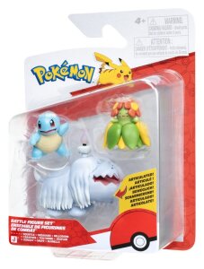 Pokemon Battle Figure Actionfiguren 3er-Pack Schiggy,...