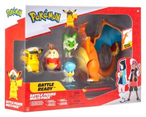 Pokemon Battle Figure Actionfiguren 6er Multi-Pack