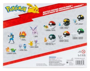 Pokemon Battle Figure Actionfiguren 6er-Pack
