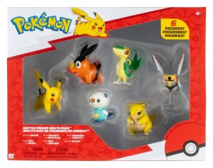 Pokemon Battle Figure Actionfiguren 6er-Pack