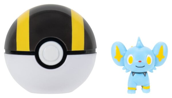 Pokemon Clip n Go Actionfigur Sheinux & Ultraball