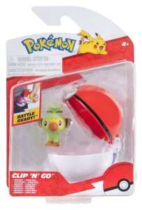 Pokemon Clip n Go Actionfigur Wave 21 Chimpep & Pokéball
