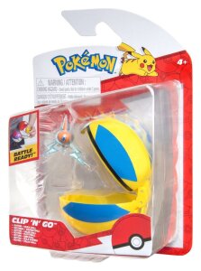 Pokemon Clip n Go Actionfigur Wave 21 Rotom & Schnellball