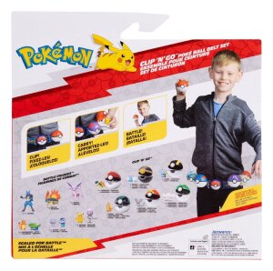 Pokemon Clip n Go Gürtel-Set Actionfigur Fynx