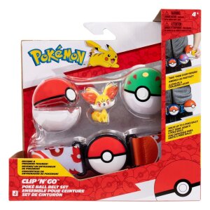 Pokemon Clip n Go Gürtel-Set Actionfigur Fynx