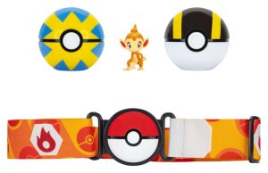 Pokemon Clip n Go Gürtel-Set Actionfigur Panflam
