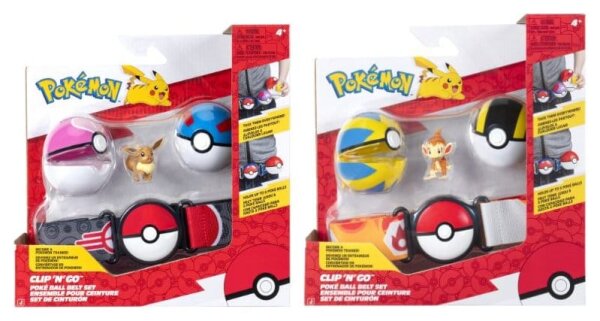 Pokemon Clip n Go Gürtel-Set ver. 19 Sortiment (4)