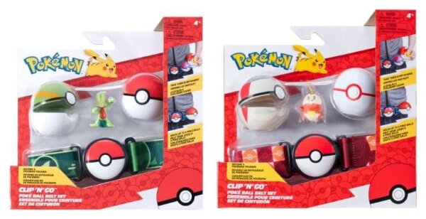 Pokemon Clip n Go Gürtel-Set ver. 20 Sortiment (4)