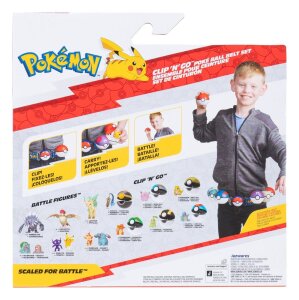 Pokemon Clip n Go Gürtel-Set ver. 20 Sortiment (4)