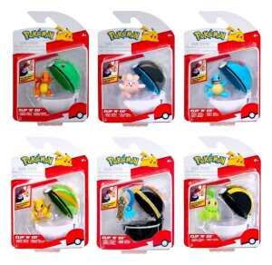 Pokemon Clip n Go Minifiguren Poké Balls ver. 22...