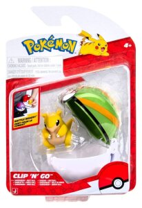 Pokemon Clip n Go Minifiguren Poké Balls ver. 22 Sortiment (6)