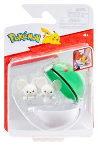 Pokemon Clip n Go Minifiguren Poké Balls ver. 23 Sortiment (6)