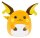 Pokemon Squishmallows Plüschfigur Raichu 25 cm