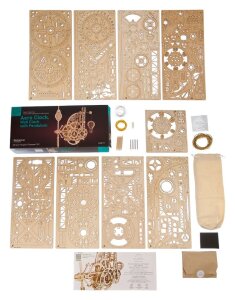 Ugears 3D-Holzpuzzle Aero-Uhr