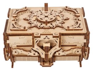 Ugears 3D-Holzpuzzle Antik-Schatulle