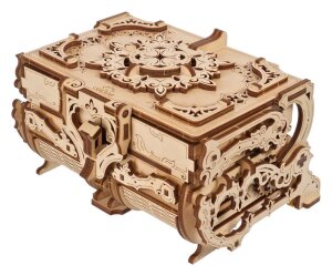 Ugears 3D-Holzpuzzle Antik-Schatulle