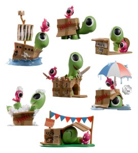 Box Turtle and Bird Minifiguren S1 9 cm Blind Box Display...