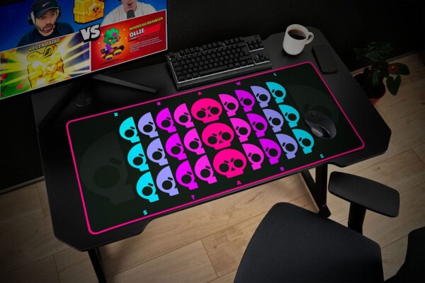Brawl Stars XXL Schreibtischunterlage Skull