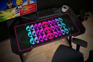 Brawl Stars XXL Schreibtischunterlage Skull