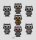 Cat Scans Minifiguren S2 Bare Bones 6 cm Blind Box Display (6)